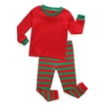 thumbnail image 1 of Conjunto de pijamas navideños Familia Rayas Niños Niñas Algodón Pjs, 1 of 6