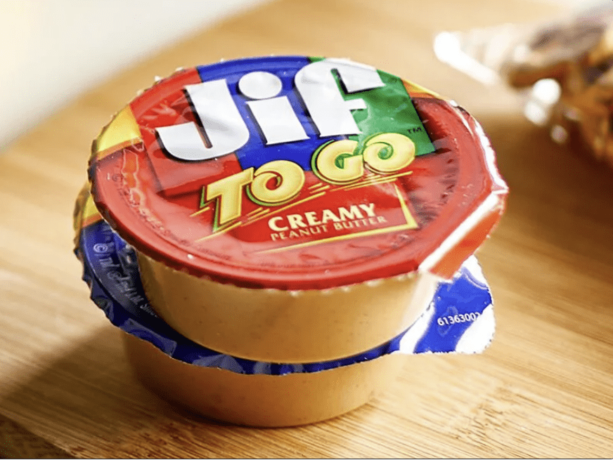 JIF TO GO, Creamy Peanut Butter Snacks: 36 Count of Convenient 0.5 oz Portions for On-the-Go Deliciousness – Perfect for School, Work, or Adventures!
