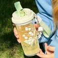 thumbnail image 4 of 600ML Infused Water Bottle With Straw Student Cup Glass Straw Filter, 4 of 8