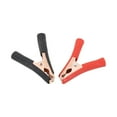 thumbnail image 3 of 2Pcs Car Alligator Clips Crocodile Clip Battery Test Clamps 100A Red Black, 3 of 10