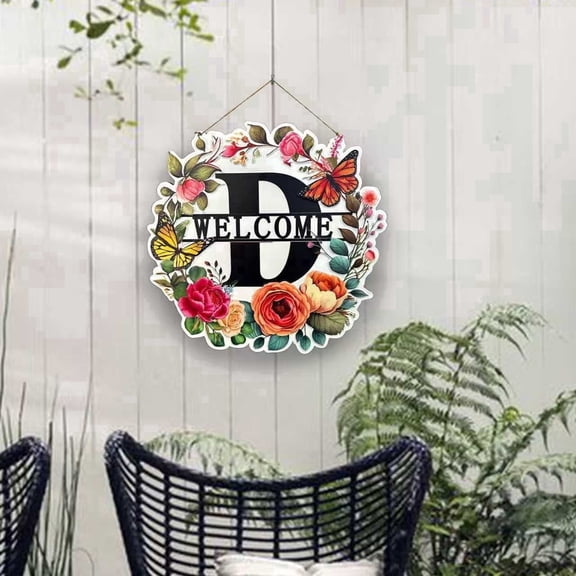 Unbranded D Metallic Plaque
