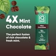 thumbnail image 3 of IQBAR Mint Chocolate Protein Bars - Vegan Energy Bars - High Fiber Vegan Snacks - 4 Count Box, 3 of 6