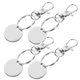 thumbnail image 1 of NUOLUX 4Ud Accesorio Para Carrito De Compras Token En Aleación De Zinc Color Y Práctico, 1 of 8