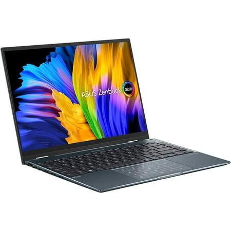 Restored Asus Zenbook 14 Flip 14" OLED Touch 2-in-Laptop Intel Core i7-12700H 2.3 GHz Intel Iris Xe Graphics 16GB DDR5 RAM 1TB SSD Windows 11 Home (Refurbished)