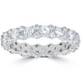 thumbnail image 1 of 1 7/8 cttw Diamond Eternity Wedding Ring Stackable Band 14k White Gold, 1 of 2