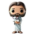 thumbnail image 1 of Cute doll Jesus statue creative gift decoration crafts family bedroom living room decoration, 1 of 4