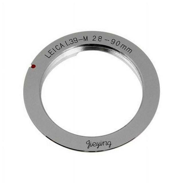 Fotodiox M39-LM-2890-Pro-6Bit Pro Lens Mount Adapter - M39-L39 Screw Mount SLR Lens To Leica M Mount Rangefinder Camera Body with Leica 6-Bit M-Coding & 28 mm-90 mm Frame Line