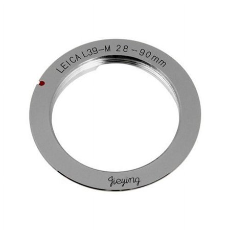 UPC: 0812759013206 | Fotodiox M39-LM-2890-Pro-6Bit Pro Lens Mount Adapter – M39-L39 Screw Mount SLR Lens To Leica M Mount Rangefinder Camera Body with Leica 6-Bit M-Coding & 28 mm-90 mm Frame Line