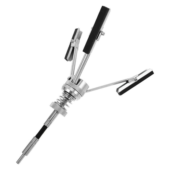 EXHUMKY Three Jaw Cylinder Sander with Knurled Nut for Fast Polishing of Car Cylinders