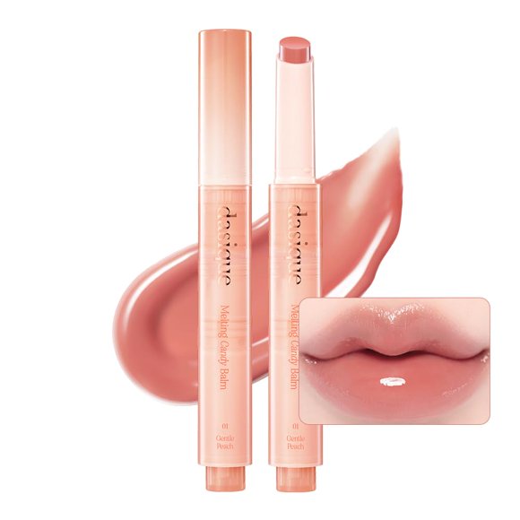 Bálsamo labial dasique Melting Candy Balm #01 Gentle Peach Vegan
