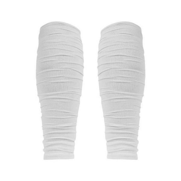 Football Leg Sleeves for Men,Calf Compression Sleeves for Youth and Adult,White,S,1 Pair