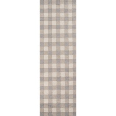 Momeni Geo Area Rug, Grey, 2'3" X 7'6" Runner