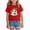 H645-Red, variant on TOWED22 Halloween Outfits for Kids Pumpkin Patch Crew Toddler Short Sleeve Tshirt Top Casual Set Little Boy Girl Cothes,Red,10-11 Y