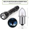 thumbnail image 2 of 6-volt/ 4d-4.8-volt 0.75a Bajonettbas Krypton Ersättningslampa Ficklampa Lampor (3 Stycken) [DB], 2 of 5