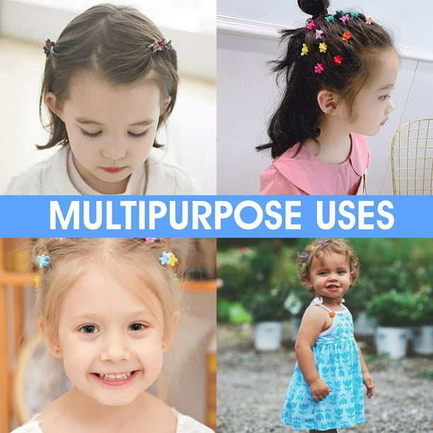 Colorful Mini Hair Claw Small Clips Clamps Accessories for Girls