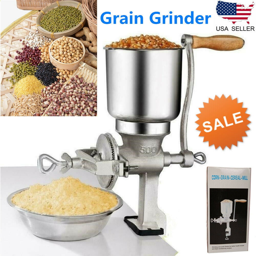 New Arrival Cast Iron Mill Grinder Hand Crank Manual Grains Oats Corn