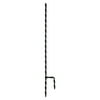 Achla BBS-02 Wrought Iron Twist Stake - Black