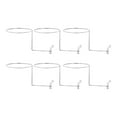 thumbnail image 1 of 6x soporte de pared para sombreros, soporte para casco, estante de almacenamiento para exhibición de sombreros, organizador de sombreros de exhibición Diámetro del alambre 6mm, 1 of 8