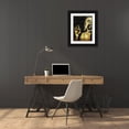 thumbnail image 3 of Prime, Marcus 19x24 Black Ornate Wood Framed with Double Matting Museum Art Print Titled - Lustrous Buddha, 3 of 4