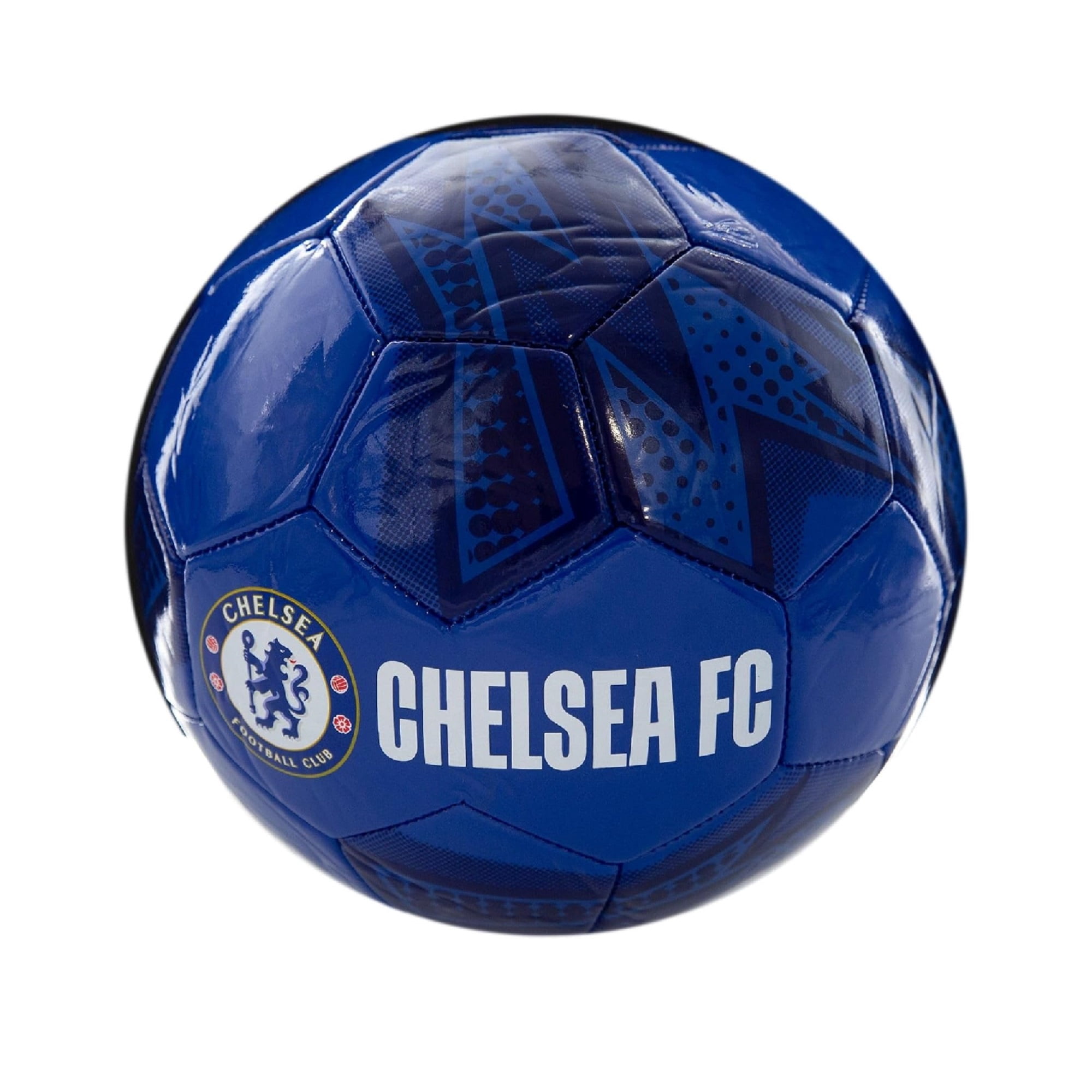 Icon Sports Official Licensed Chelsea Soccer Ball - Blue, Thunderbolts Size 5