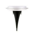 thumbnail image 2 of Solar Garden Lights Outdoor, 4 Pack LED Ground Lights, Waterproof Landscape Lighting for Pathway, Yard, Lawn, Patio - 16 LEDs, 8-10 Hours Runtime, Easy Install Stake Design, 2 of 9