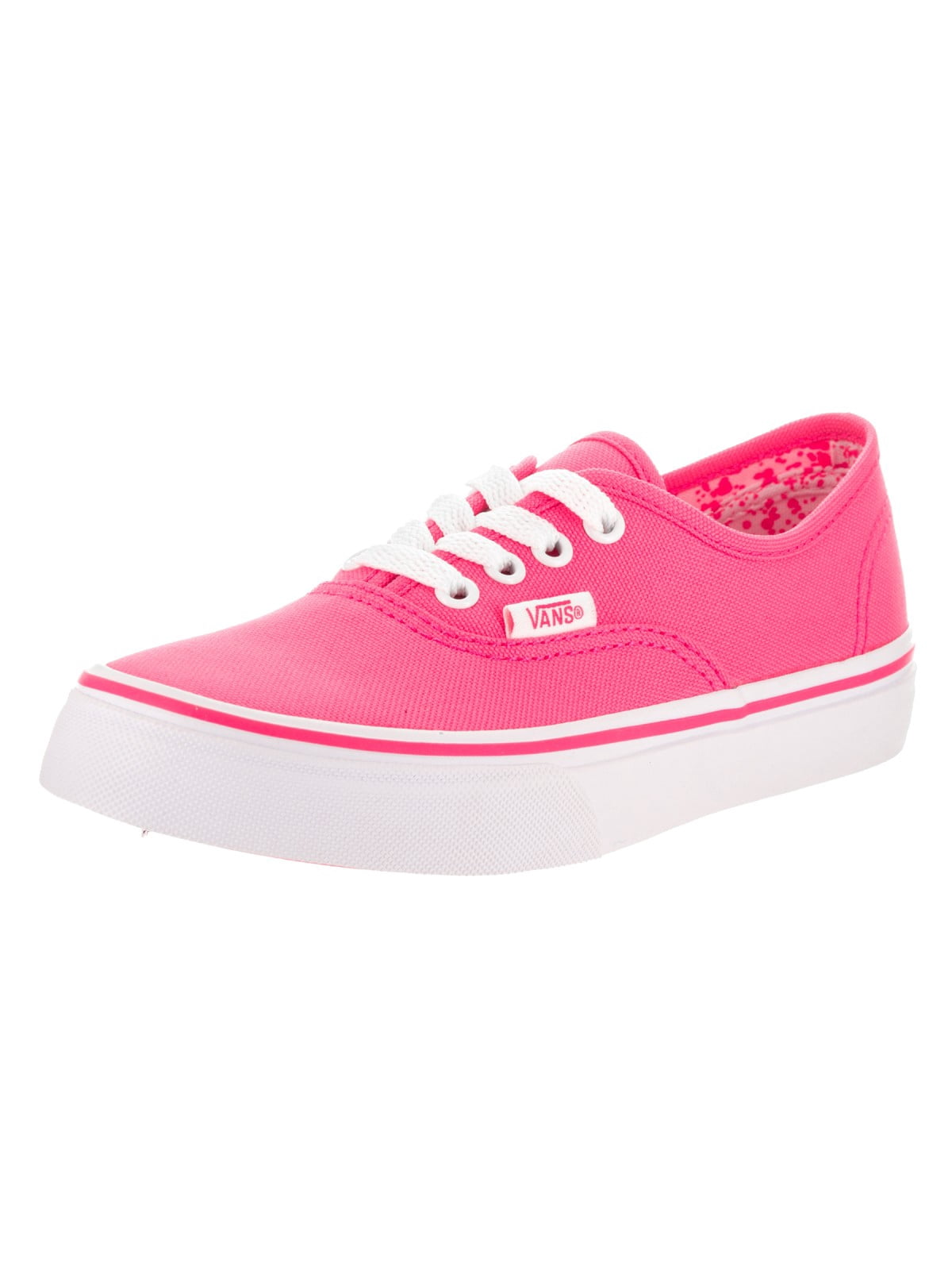 pink van sneakers