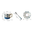 thumbnail image 2 of Taza de café de hueso de lujo, luz europea, China, juego de té de la tarde de cerámica británica, exquisito, creativo, 2 of 7