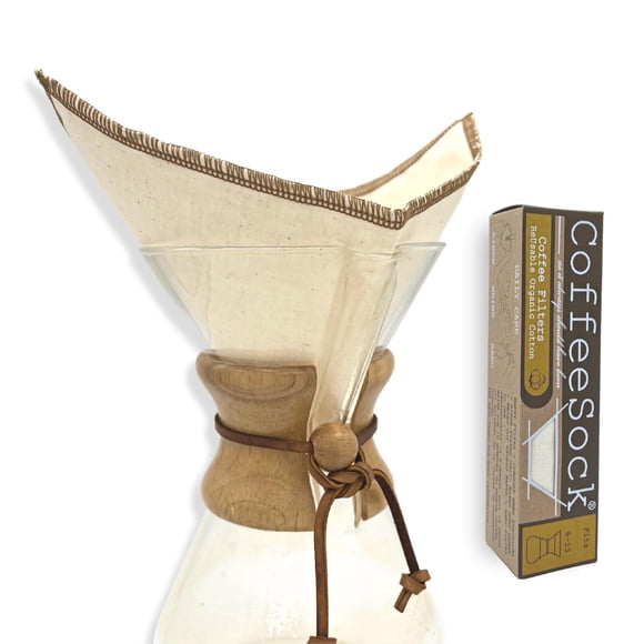 Filtros de café CoffeeSock ’The Original’ de algodón orgánico 100%