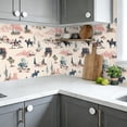 thumbnail image 6 of Boho Peel and Stick Wallpaper Western Desert Landscape Cowboys Horses Wagon Wall Mural 23.6in x 9.8ft Self Adhesive Removable Wall Paper Renter Friendly Wallpaper for Bedroom Kitchen Farm, 6 of 8