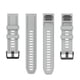 thumbnail image 4 of Correa de reloj de silicona de 20 mm para correa de pulsera deportiva Garmin Fenix ​​7S (gris), 4 of 6