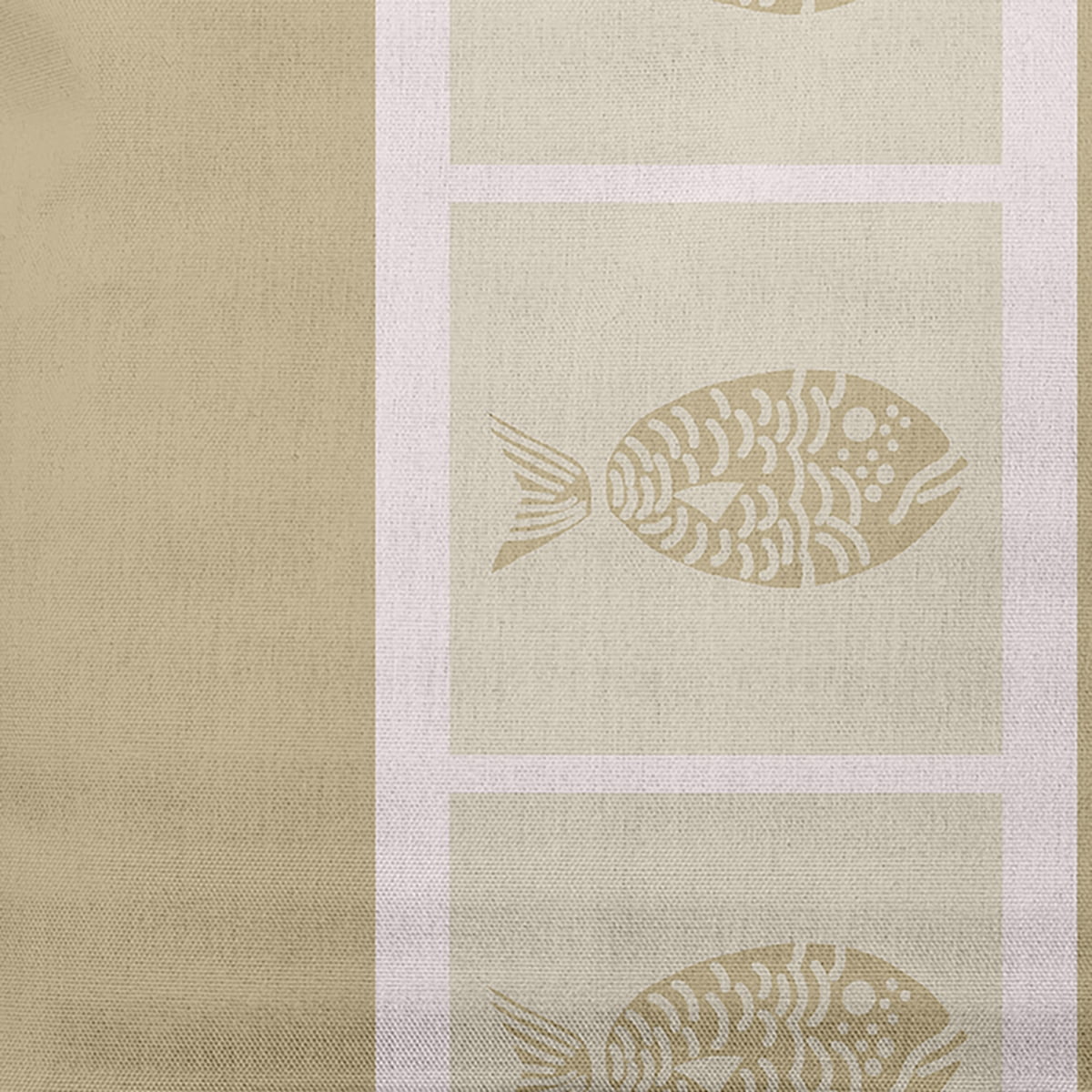 Simply Daisy 14" x 20" Fish Chips Nautical Decorative Indoor Pillow