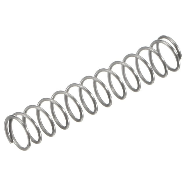 Unique Bargains Ressort de Compression en Acier Inoxydable 304 3mmx0.3mmx15mm Capacité de Charge 2N, 10 Pcs
