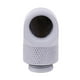 thumbnail image 4 of Rosca G1/4 Adaptador de montaje de 90 grados Conector rotativo refrigerado por agua (Blanco), 4 of 7