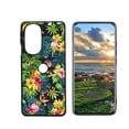 thumbnail image 1 of Bold-Tropical-Floral-Fruit-Retro-aesthetic-high-quality-tough-dual-layer-shock-absorbent-36 Phone Case, Degined for Motorola Edge 30 Pro Case Men Women, Flexible Silicone Shockproof Case for Motorola, 1 of 1