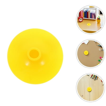 LOLIPPYY 20Pcs Suction Cup Arrow Tips Yellow Rubber Safe Replacement for Outdoor Archery Practice