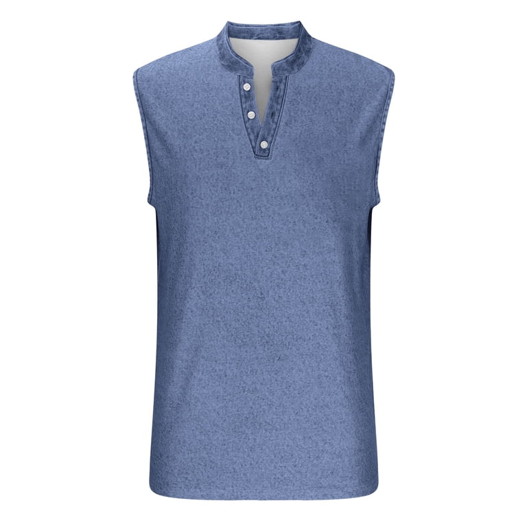 mare マレ Modern Utility Sleeveless Shirt Mrmaere Men's Short Sleeve V Neck Sleeveless Tank Top Pull-On