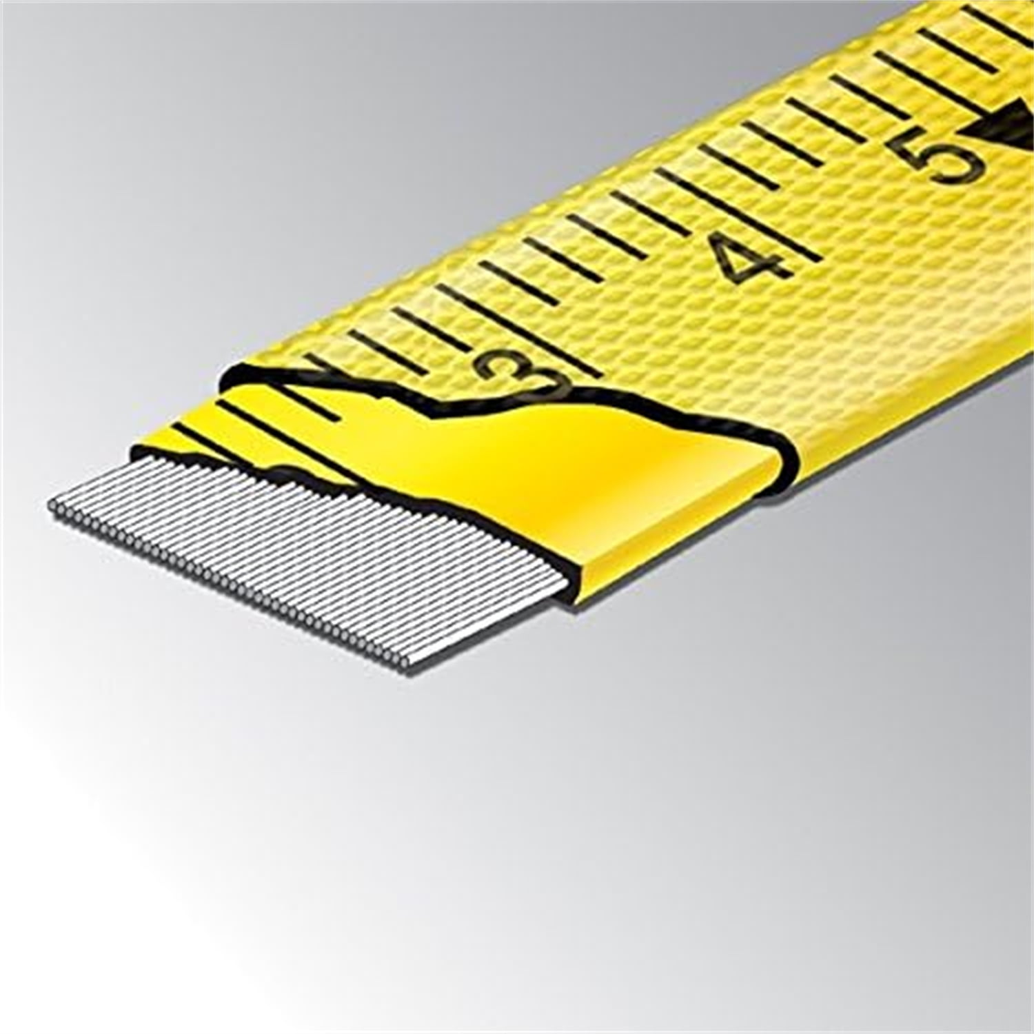 66330IM Open Reel Fiberglass Tape Measure, 330-Feet, Hi-Viz Yellow