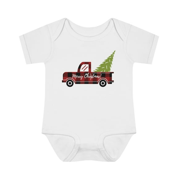 Merry Christmas Truck Baby & Toddler One Piece