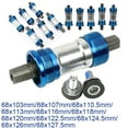 thumbnail image 2 of 103~127.5mm * 68mm Bike Bottom Bracket Square Taper Sealed Bearings Cartridge, 2 of 7