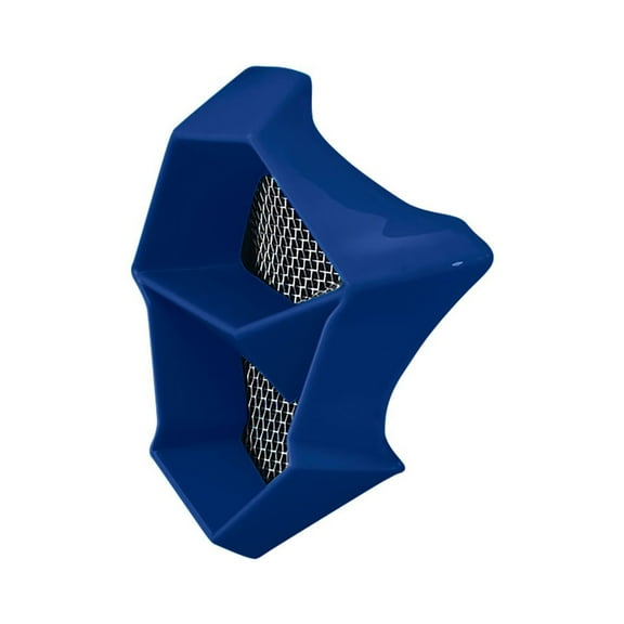 Polaris OEM Snowmobile Fly F2 Helmet Replacement Mouth Piece Breath Box - Blue Fractal 2866211