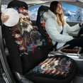 thumbnail image 2 of Uorisanigo Car Seat Cover Sets 2 Pcs Easy to Install Retro Eagle American Flag Front Auto Seat Covers Set Car Accessories Sets for Women Auto Interior Seats Cushion Covers, 2 of 7