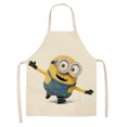 thumbnail image 2 of Delantal Con Estampado De Hombre De Dibujos Animados, Baberos De Cocina Impermeables De Lino, Accesorio De Limpieza Para El Hogar Likrtyny Arte Deco, 2 of 8