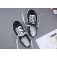 thumbnail image 6 of Women's Slip on Sneakers Canvas Slip ons Shoes Fashion Comfortable Mules Womens anti slip Loafers Casual Backless Shoes, 6 of 14