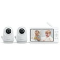 bonoch Baby Monitor with 2 Cameras 7" 720P HD LCD Split Screen Video