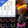 thumbnail image 3 of Pefilos LED PET Dog Collar USB RECHARGEABLE COLLAR 6 Colors Available Puppy Night Safety Flash, Red, 3 of 5