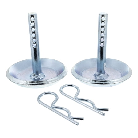 Kolpin 31-1255 Heavy-Duty Snow Plow Blade Skid Shoes Pair