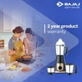 thumbnail image 2 of Bajaj GX-3701 750W Mixer Grinder with Nutri-Pro Feature, 3 Jars, Black…, 2 of 5