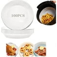 thumbnail image 1 of HHHC Doublures Antiadhésives pour Friteuse à Air Chaud 6.3” (100 Unités), 1 of 5