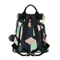 thumbnail image 2 of FORMRS Women's Travel Backpack Purse Anti-Theft Hidden Pockets Casual Shoulder Bag, Black Cubes, 2 of 7