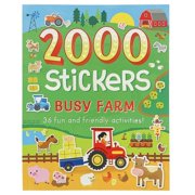 COTTAGE DOOR PRESS; PARRAGON BOOKS 2000 Stickers Busy Farm Activity Book: 36 Fun and Friendly Activities! (Other)